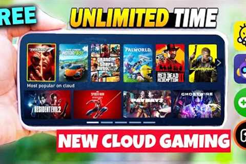 Play Pc Games On Android 2024 | Free Cloud Gaming App | Unlimited Time Cloud Gaming App 2024