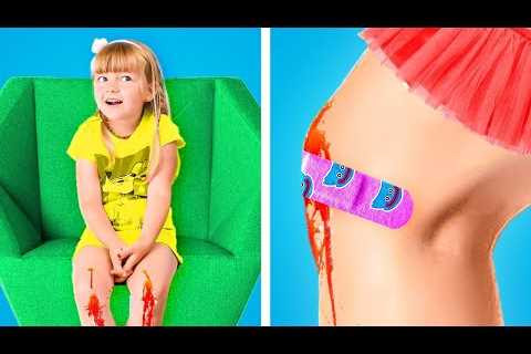 Emergency Hacks for Stressed Parents! Good Doctor vs Bad Doctor || Parenting Situations