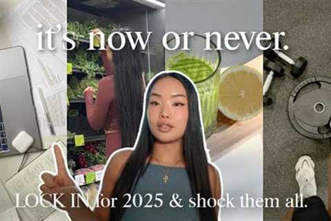 how to make 2025 your MOST successful year yet (tips to *actually* achieve your goals &amp; glow up)