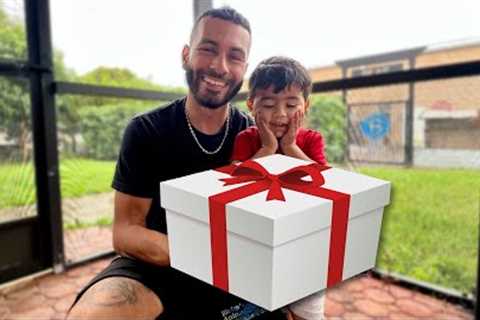 Christmas SURPRISE For My SON! *NEW EXOTIC ANIMAL*