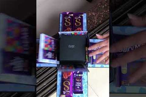 Chocolate explosion box 😍 Best birthday gift for chocolate lovers || Trending now