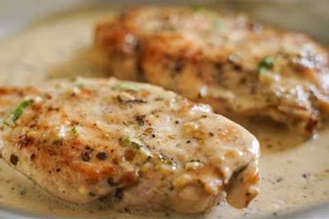 Creamy Garlic Chicken Breast Recipe