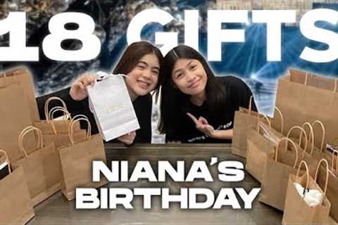 18 Gifts For Niana's 18th Birthday!! | Chelseah Hilary