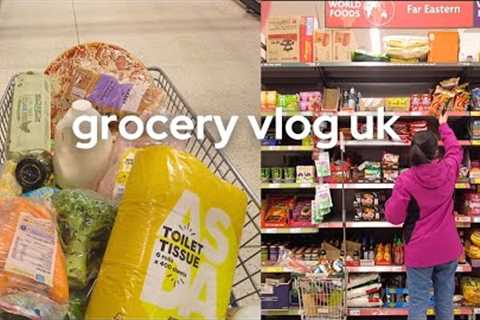 Realistic Grocery Shopping Vlog UK | Relaxing Asmr