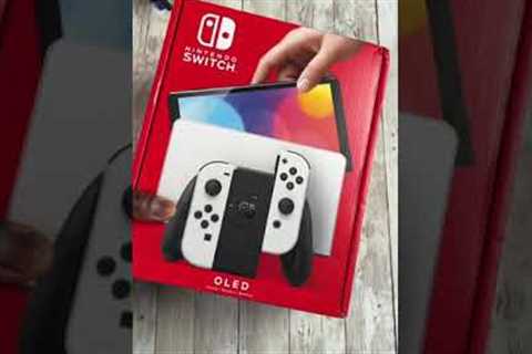 Nintendo OLED Switch Unboxing!!!!