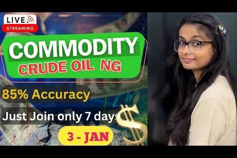 3 JAN | MCX Live Trading | Crude Oil Live Trading  | Commodity Trading Live Stock Market Live #mcx