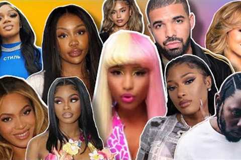 Nicki CLOCKS BEY RECORD!Doja BEST ALIVE?Drake SCARED OF KEN?SZA PAYOLA ERA?TYLA 1 MILLI! JT TOP 8!