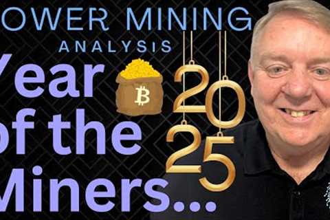 2025 Year of The Bitcoin Miner | Bitcoin Stocks to Buy Now | Bitcoin Mining Stock News | BITF &amp; ..