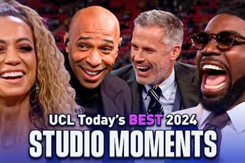 The BEST UCL Today moments of 2024 | Kate Scott, Thierry Henry, Micah Richards &amp; Jamie Carragher