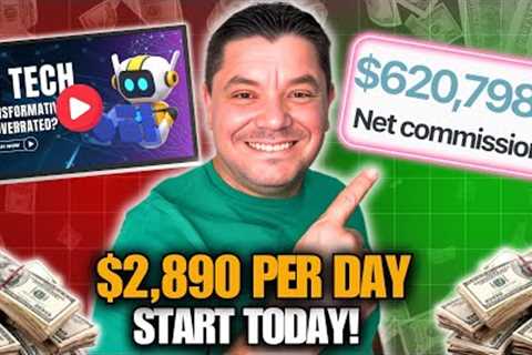 $20,000 Per Month - Posting FACELESS Ai TECH Videos (Affiliate Marketing 2025)