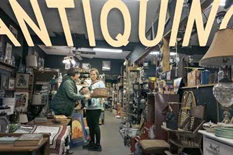 Antiquing with my Mom (in real life shop with us!) Antique Store Browsing &amp; My Antique Store..
