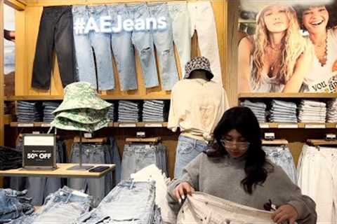 No Budget Shopping Spree at the Mall | PacSun, American Eagle, H&amp;M, Pink, etc.