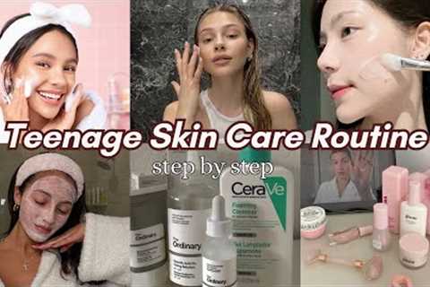 Teen Skincare Routine for Clear and Glowing Skin 🌟 10-18 years old