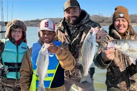 Striper Catch, Clean, and Cook on Lake Texoma