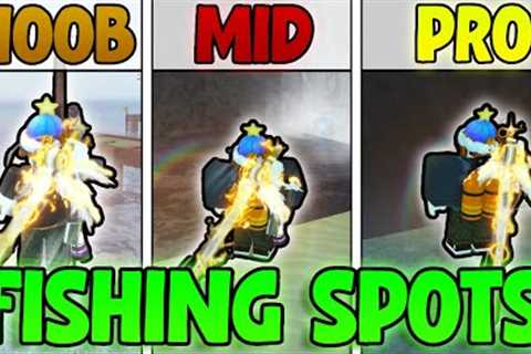 BEST Fishing Spot In Fisch For Every PLAYER LEVEL! Fisch Best Fishing Spot! (Roblox Fish)