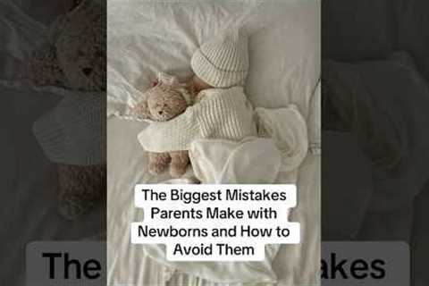5 Common Newborn Mistakes and How to Avoid Them 👶💡 #parenting #routine #healthytips #children