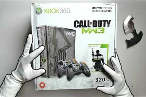 MW3 LIMITED EDITION CONSOLE UNBOXING! Call of Duty Modern Warfare 3 Collector's Xbox 360 Gameplay