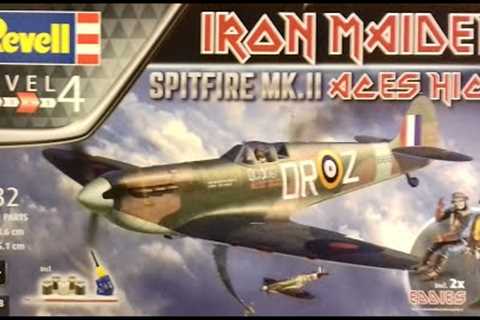 FULL BUILD EPISODE 1. REVELL 1/32, O5688; SPITFIRE MK2, IRON MAIDEN, ACES HIGH. COCKPIT &amp;..