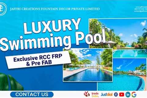 Swimming Pool Design &amp; Build | RCC, FRP &amp; Prefab Experts