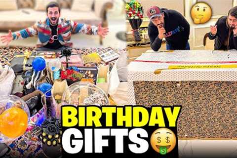 Finally Birthday Gifts unboxing🙈What's in the Big Box🤔