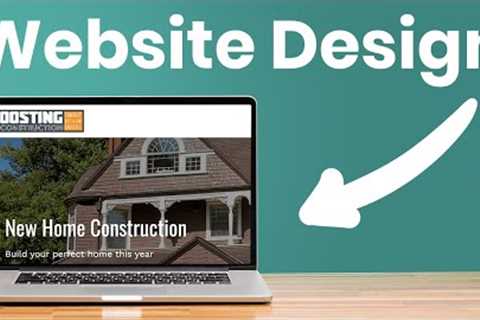 How We Designed A Construction Company's Website (Oosting Construction)