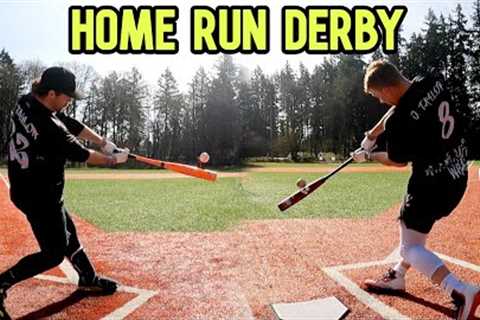 Bat Bros HOME RUN DERBY | Will vs. JT. vs. Cam