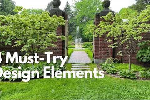 4 Must-Try Garden Design Elements to Create a Unique Garden