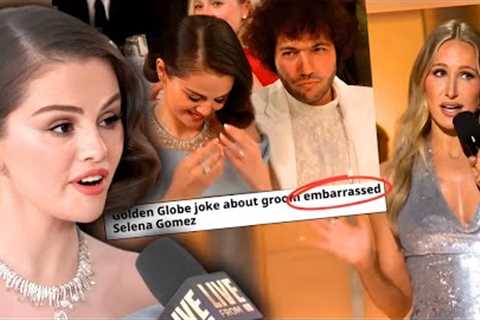 Selena Gomez’s REACTION To Golden Globes Joke On Benny Blanco