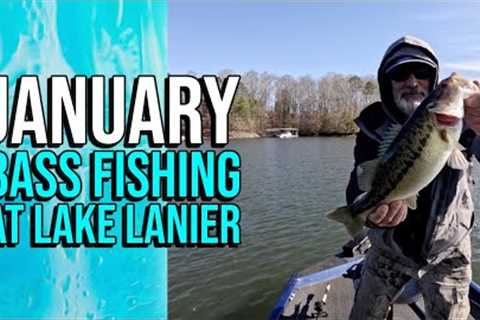 January Bass Fishing At Lake Lanier