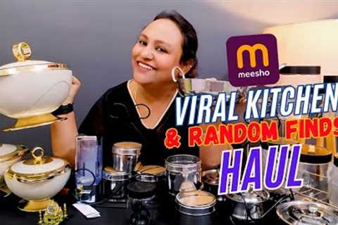 Meesho Viral Kitchen &amp; Random Finds Haul, Affordable Meesho Product Review Live Unboxing..
