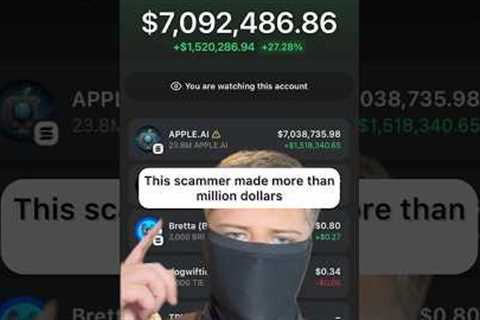 One of the most common scams in meme coins is a rug pull! #crypto #memecoin #cryptocurrency