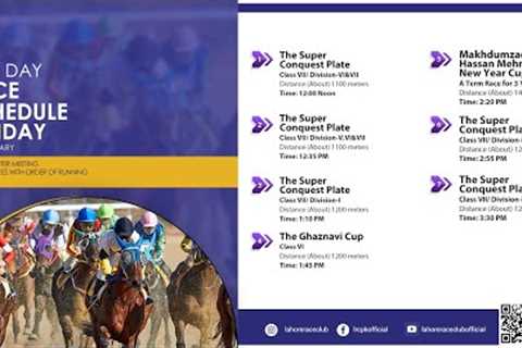 LRC Live  - 19th Day Lahore Winter Meeting 2024-2025 | January 05, 2025 #horse #race #horserace