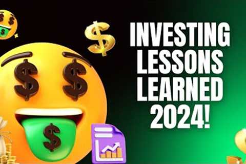 Investing Lessons Learned in 2024! Income Investing