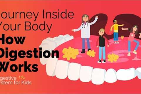 Journey inside your body to see how digestion works | Digestive System for Kids | badgut.org