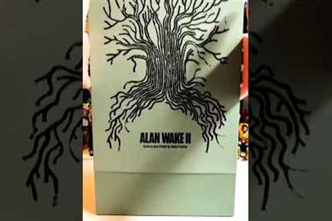 Unboxing the Alan Wake 2 Collector’s Edition. #alanwake #gaming #limitededition #limitedrungames