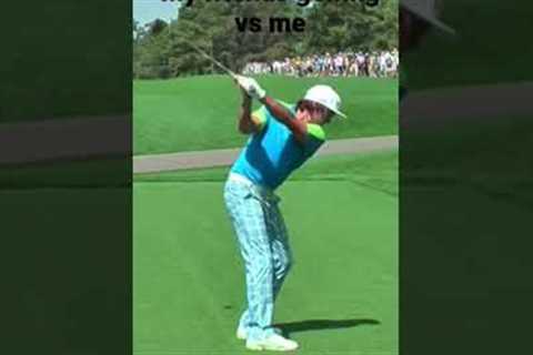 My friends golfing VS me😂