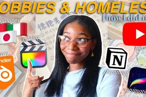 I became homeless and picked up 8+ hobbies on a budget…(you CAN, too!) | The Homeless Series Ep.14