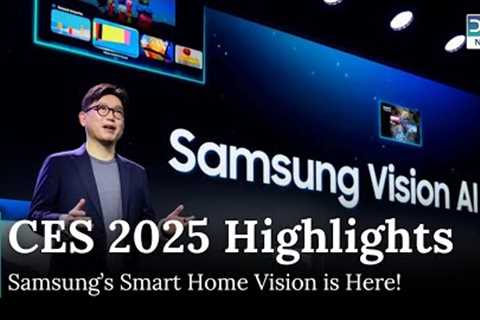 Samsung Unveils AI-Powered Smart Home at CES 2025! | DRM News | AI1G