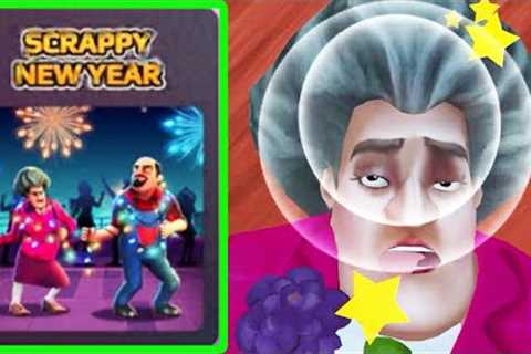 Scary Teacher 3D | miss T Scrappy New Year Walkthrough (iOS Android)