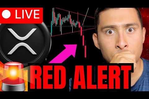 XRP FLASH CRASHING LIVE🔴CRYPTO DOWN NOW?!