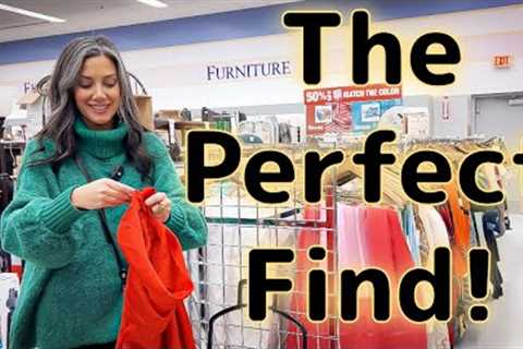 Thrift Shopping Goodwill for Christmas Home Decor and Fashion - Easy Tutorial on a Budget