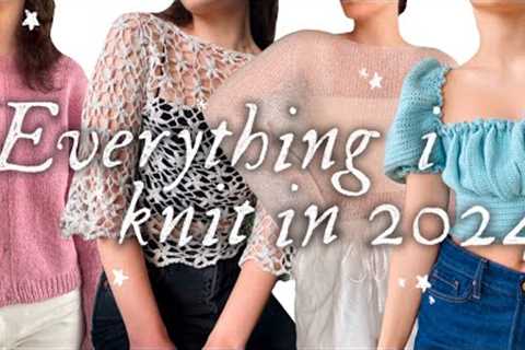 Everything I Knit in 2024 | Woozy By Céline