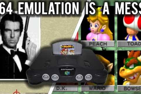 Why is Nintendo 64 emulation still a broken mess in 2025 ?