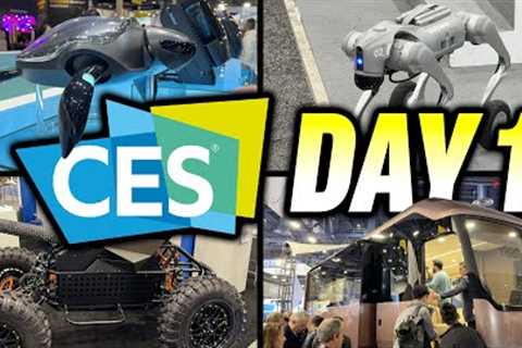 CES 2025 Day 1 - The Best Tech You NEED To SEE!