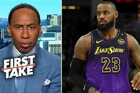 FIRST TAKE | I'm WRONG on LeBron - Stephen A. Smith on King James DUNK in Lakers def. Mavs 118-97