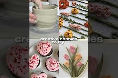 15 creative hobbies to try🫶🏻 #shortsfeed #hobbies