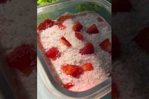 Strawberry Desserts So Easy, You'll Never Bake Again! #shorts #shortsvideo