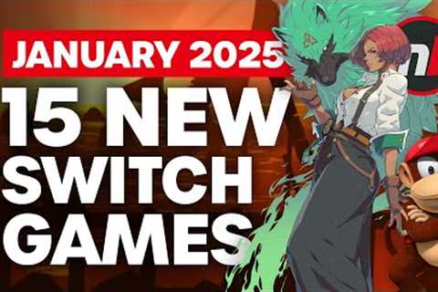 15 Exciting New Games Coming to Nintendo Switch - January 2025
