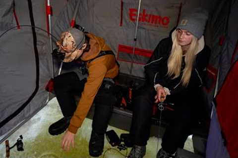 Minnesota Ice Fishing 2025 | Catch &amp; Cook!