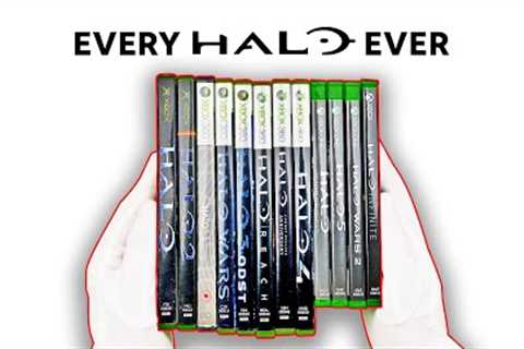Unboxing Every Halo + Gameplay | 2001-2023 Evolution